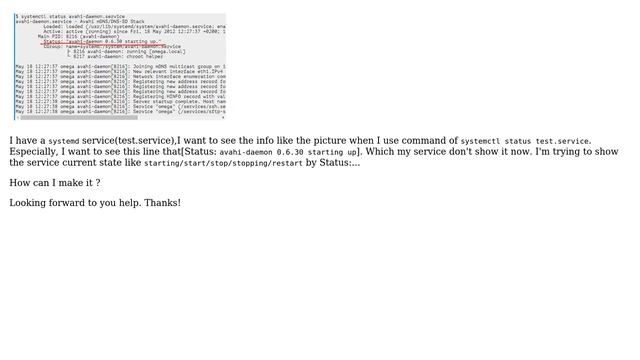 Unix & Linux: How can I show current service state of systemd service? смотреть онлайн
