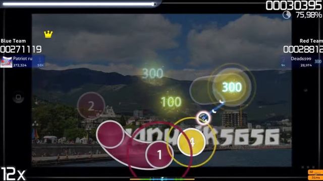 Osu!Team Vs Team #4(Дзідзьо–Ялта)