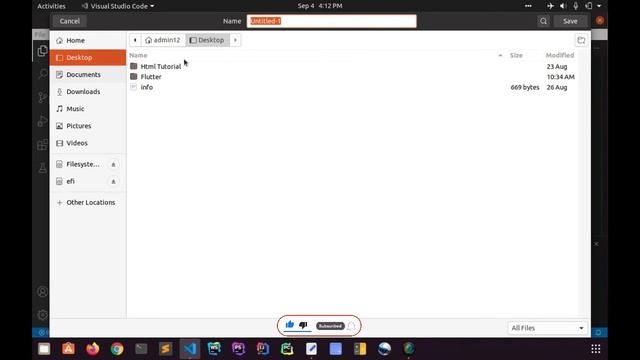 How to Create First Python Program in Ubuntu OS Using VS Code смотреть онлайн