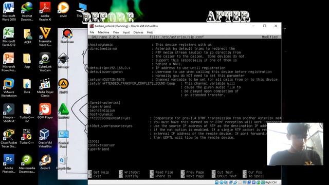 PRAKTEK VOIP DI SERVER ASTERISK DEBIAN 8 смотреть онлайн