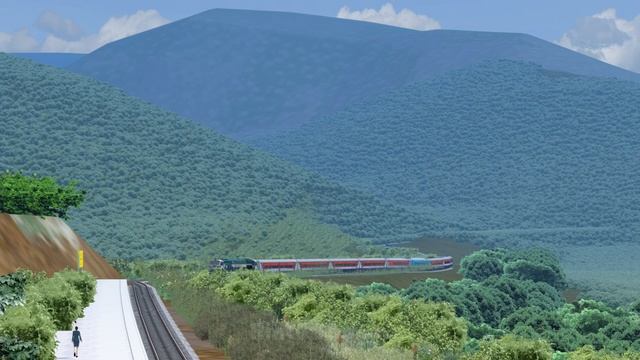 FIRST LHB TRIAL RUN IN PUNALUR SENGOTTAI ROUTE | INDIAN RAILWAYS TRAIN SIMULATOR смотреть онлайн