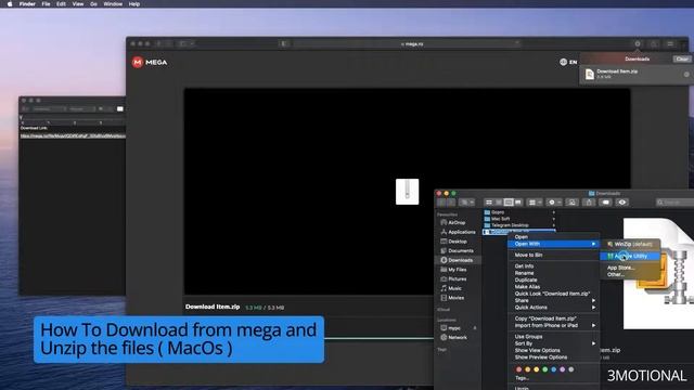 How To Unzip a file in windows, MacOs - iPhone & Android смотреть онлайн