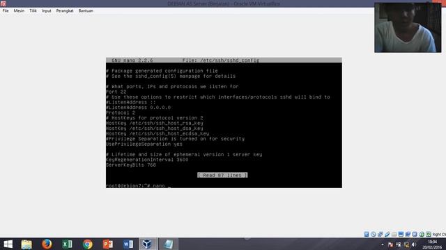 Instalasi DNS,WEB,SSH,dan VirtualHost dengan Debian 7 6 смотреть онлайн