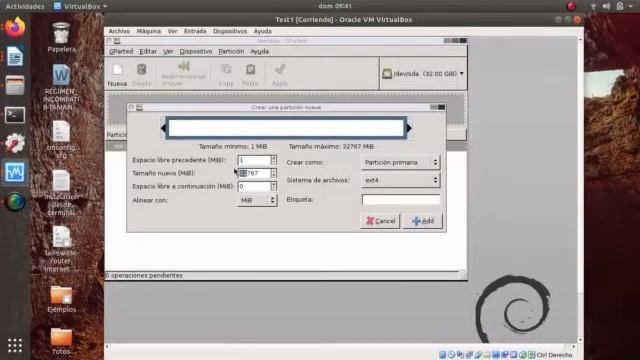 Booteo con gparted en maquina virtual смотреть онлайн