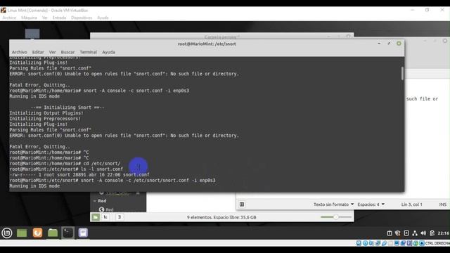 Creando Reglas en Snort смотреть онлайн