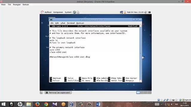 Configuration IP Dinamic DEbian смотреть онлайн