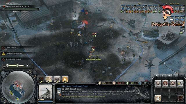 Company of Heroes 2 | Mission 7: The Land Bridge to Leningrad смотреть онлайн