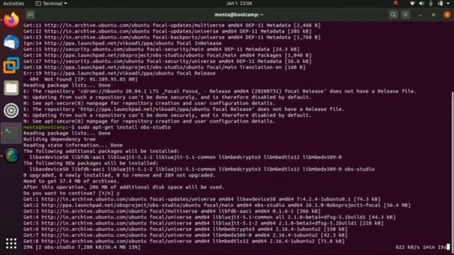 How to install OBS Studio -in ubuntu 20.4LTS 2021 | How to install screen recorder in Linux Os смотреть онлайн