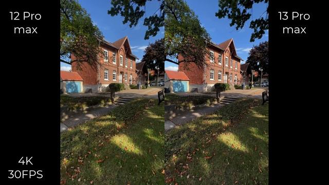 iPhone 13 Pro Max vs. iPhone 12 Pro Max Video Comparison 4K 30FPS, 4K 60FPS, Zoom, Ultrawide, Selfi смотреть онлайн