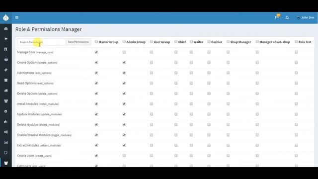 How to use the permission manager on NexoPOS смотреть онлайн