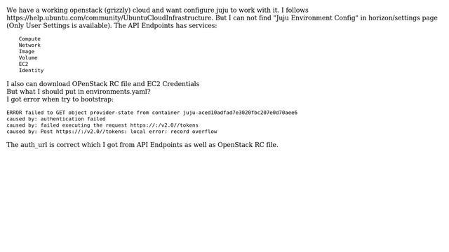 Ubuntu: configure private openstack with juju смотреть онлайн
