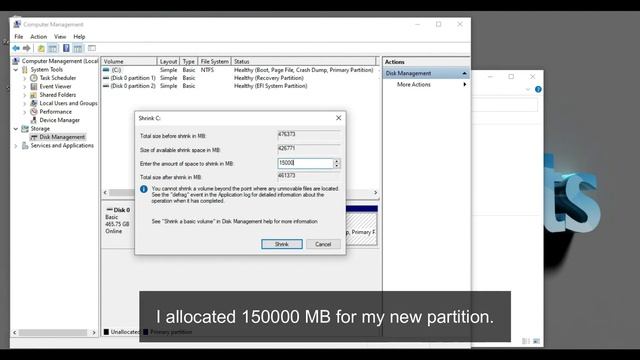 How to Create Partition in Drive C Without Formatting Windows OS | iTSecArts смотреть онлайн
