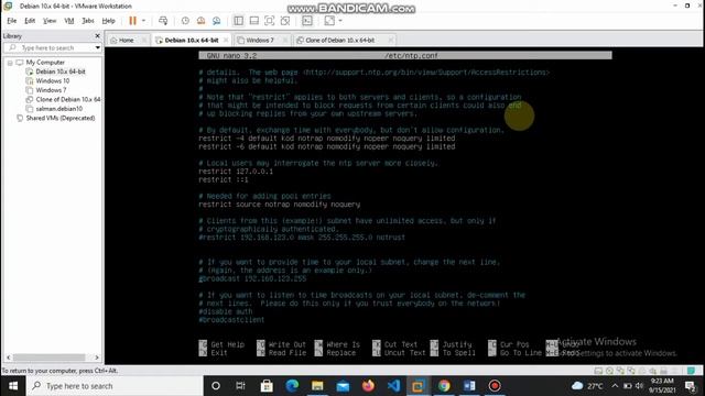 Konfigurasi NTP & FTP Server | Debian 10 Vmware смотреть онлайн