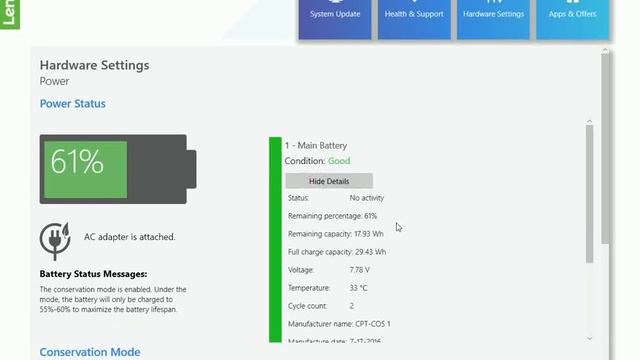 Lenovo Vantage applikáció - laptopunk finomhangolása смотреть онлайн