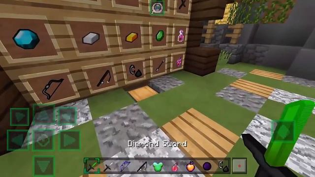 Minecraft PE 1.1.0 Texture Pack (Claw Pack Recolored "GREEN") смотреть онлайн