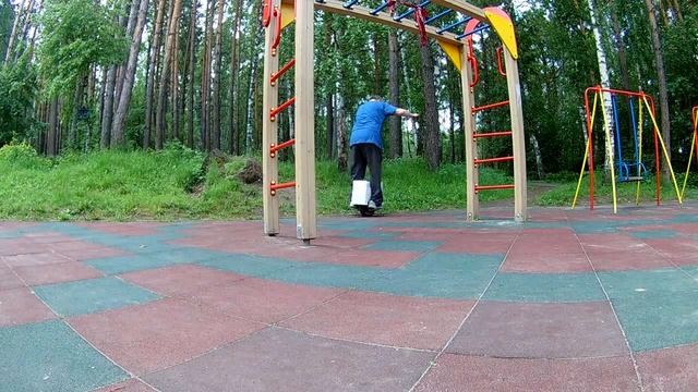Моноколесо. Первые шаги Часть 2