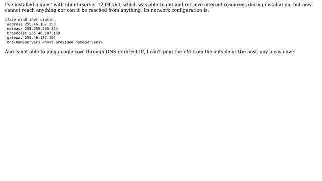 KVM with one host IP and a different subnet for machines (2 Solutions!!) смотреть онлайн