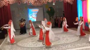 Татарский танец в детском саду,, Еңлік,,