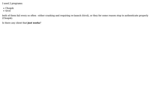 Twitter client for Linux that doesn't break? смотреть онлайн