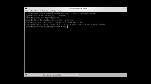 Configuracion de servidor SSH en debian смотреть онлайн