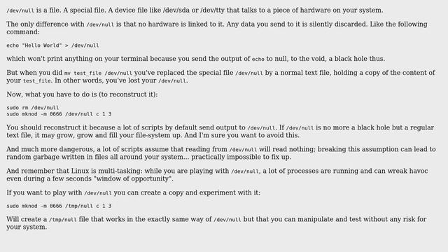 Ubuntu: I can read from /dev/null; how to fix it? (4 Solutions!!) смотреть онлайн