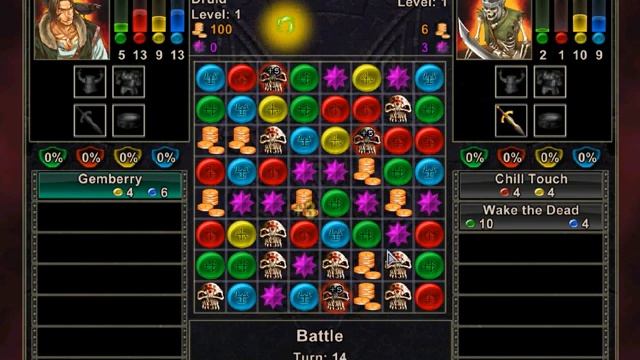 Puzzle Quest Challenge of the Warlords USA - Nintendo Wii смотреть онлайн