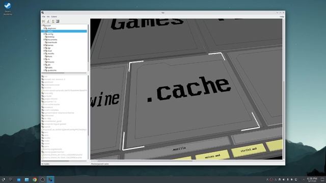 Messing with FSV file manager Arch Linux смотреть онлайн