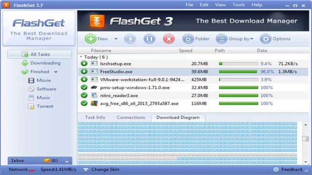 FlashGet Classic 1.73 - Setup смотреть онлайн
