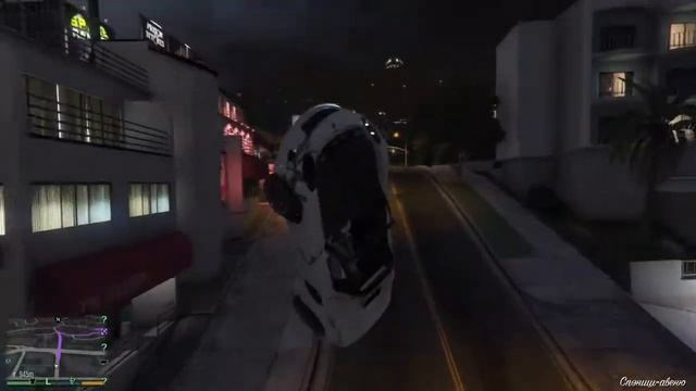 GTA V tesla jump смотреть онлайн