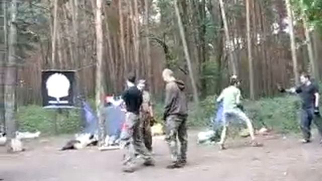 Порез ножом из свободной стойки. Задерновский Д.А.