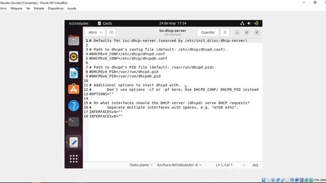 Proyecto de Redes y Comunicaciones: Servidor DHCP Linux смотреть онлайн
