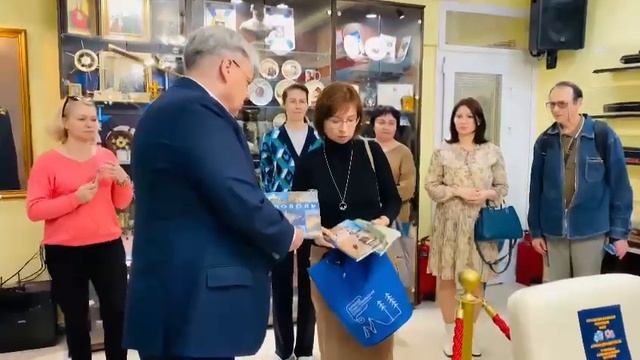 Встреча руководства Клуба-музея ВМФ и представителей «Центр развития туризма» смотреть онлайн