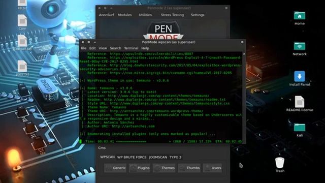 LINUX PARROT OS смотреть онлайн