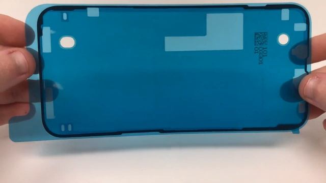 Présentation Adhésif Double Face Du Bloc écran De Qualité D'origine Pour IPhone 13 Pro Max
