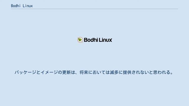 Bodhi Linux смотреть онлайн