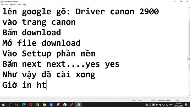 Hướng dẫn Chi tiết cài Driver Canon 2900 widows 32 bit windows 64 bit- Lin,k tải смотреть онлайн