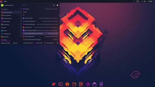Betriebssystem: Garuda Linux Dr460nized смотреть онлайн