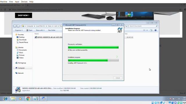 Installing .NET framework on Windows OS смотреть онлайн