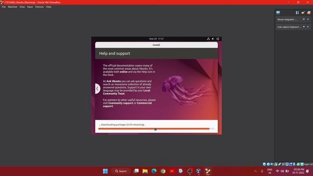 Install Ubuntu 22.04 in Virtual Box Walkthrough - 2101AI06 смотреть онлайн