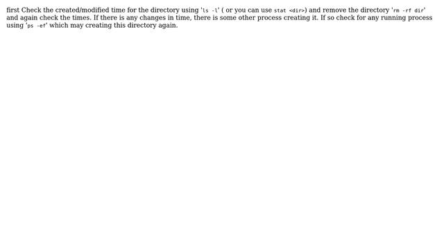 rm -rf not erasing directory (6 Solutions!!) смотреть онлайн
