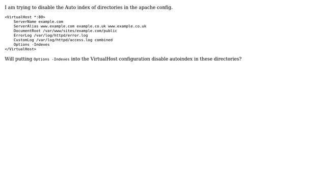 DevOps & SysAdmins: CentOS 6.2 disable httpd autoindex смотреть онлайн