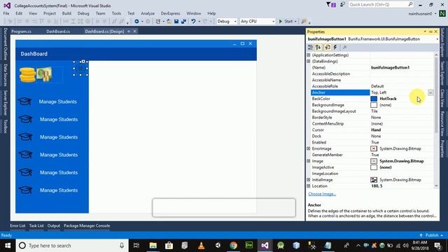 College Accounts system using entity framework DashBoard Part 3 смотреть онлайн