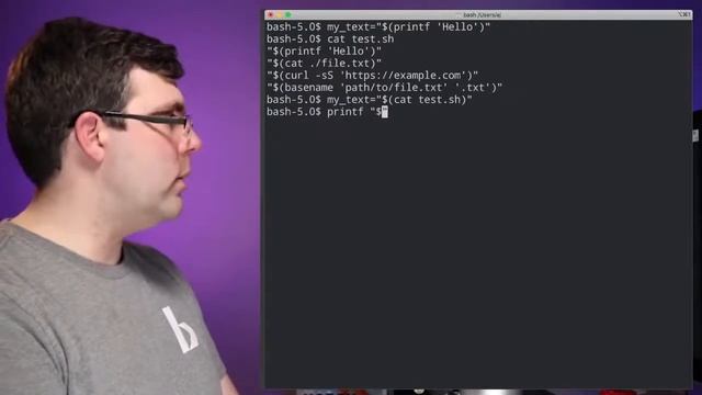 ## Beyond Code Live 006.d How to Capture Text Output in Bash (Subshell) смотреть онлайн