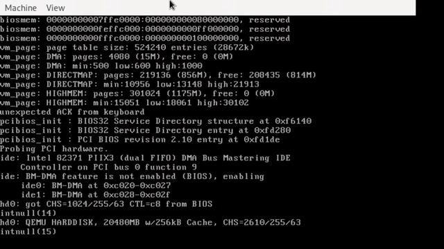 GNU Mach APIC mapping failure смотреть онлайн