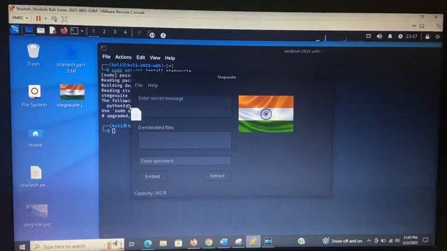 Steganography using stegosuite tool смотреть онлайн