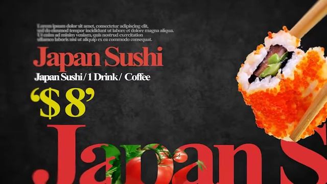 Food Menu 4K | After Effects template смотреть онлайн