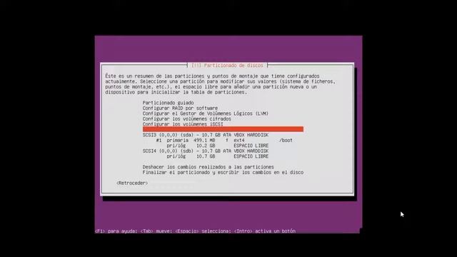 Particionado de disco duro LVM [Ubuntu Server] смотреть онлайн