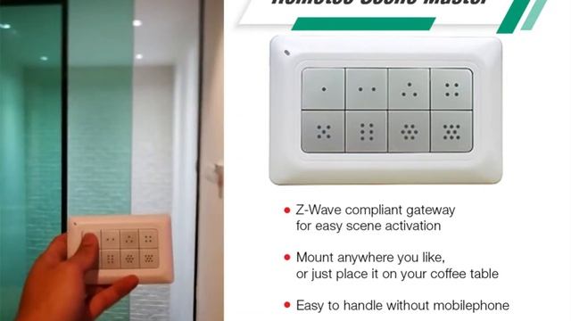 HSA Technologies_Master Scene, Multiple Function Smart Switch