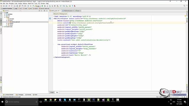 Android Studio Tutorial - Autofit TextView смотреть онлайн