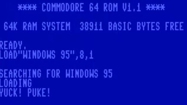 Commodore Loads Windows 95 смотреть онлайн